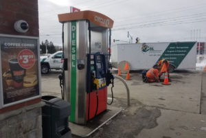 Petroleum Service Technician At Work