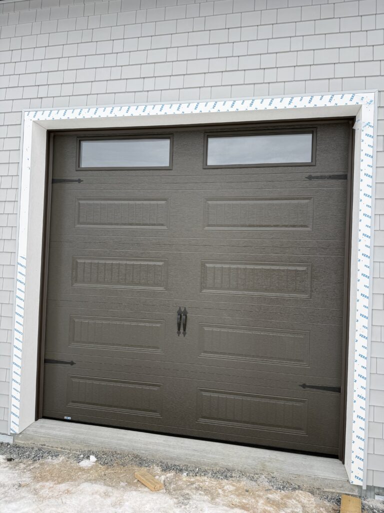 Residential garage door