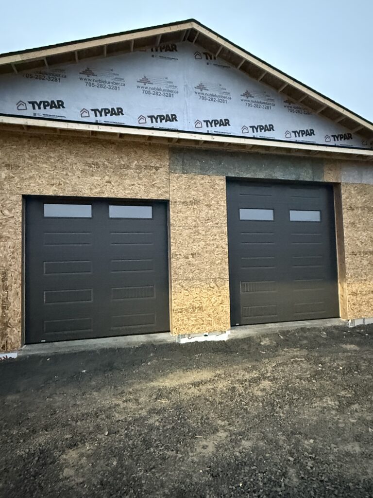 Residential garage door