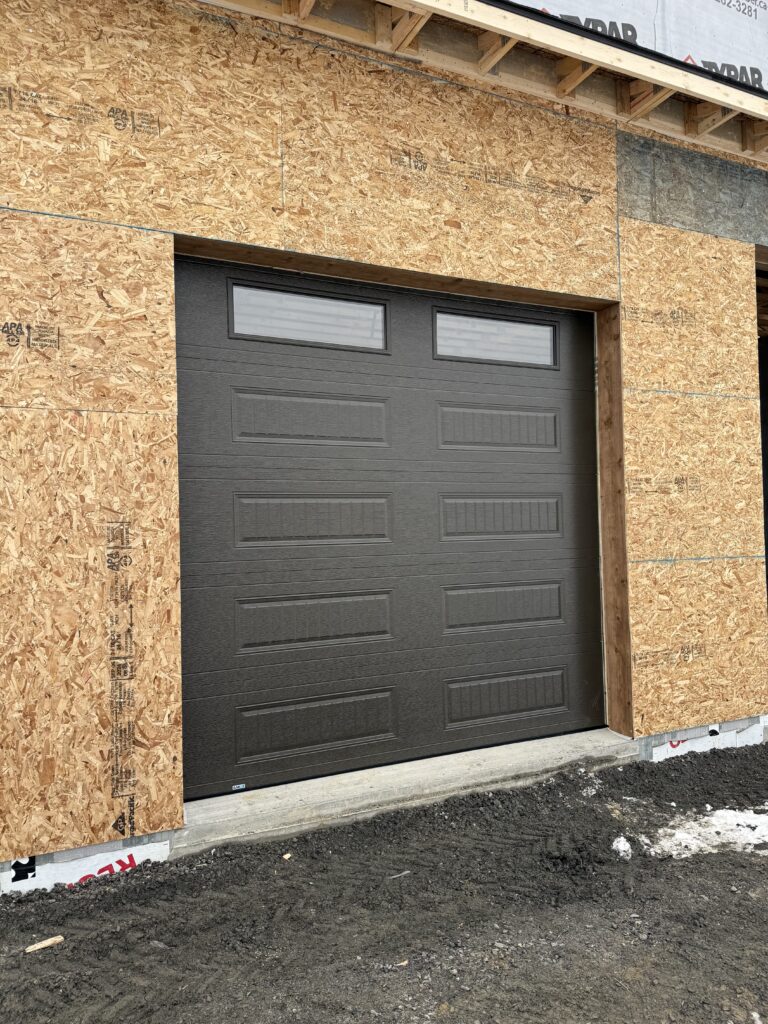 Residential garage door