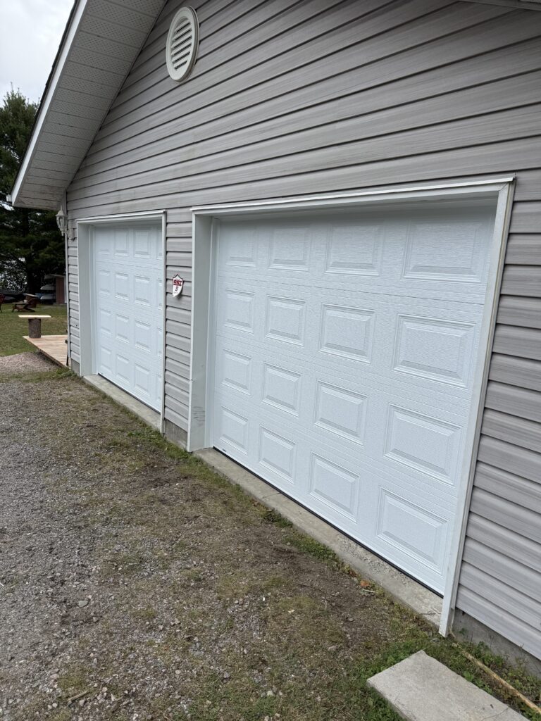 Residential garage door